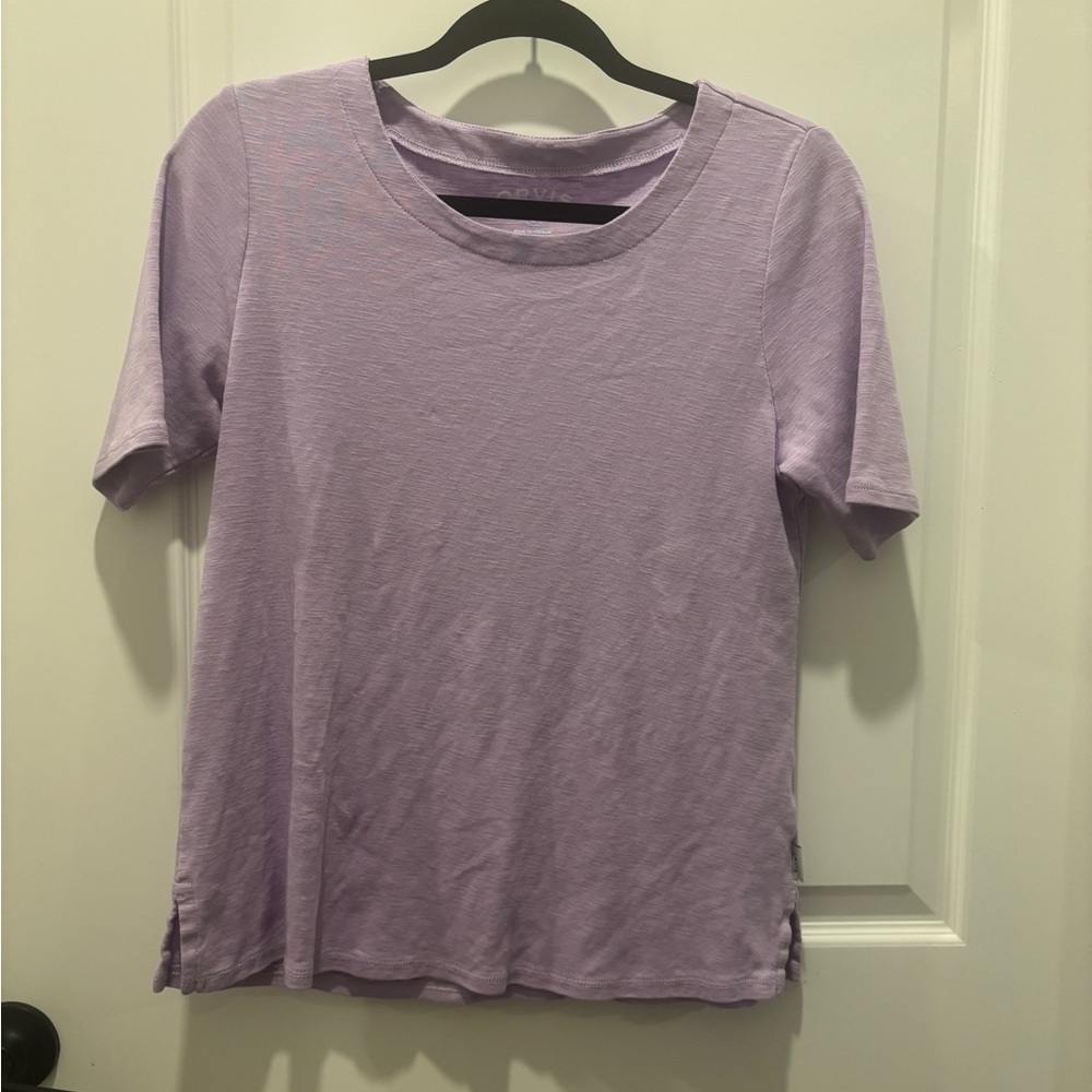 Orvis Light Purple Short Sleeve Women's Tee